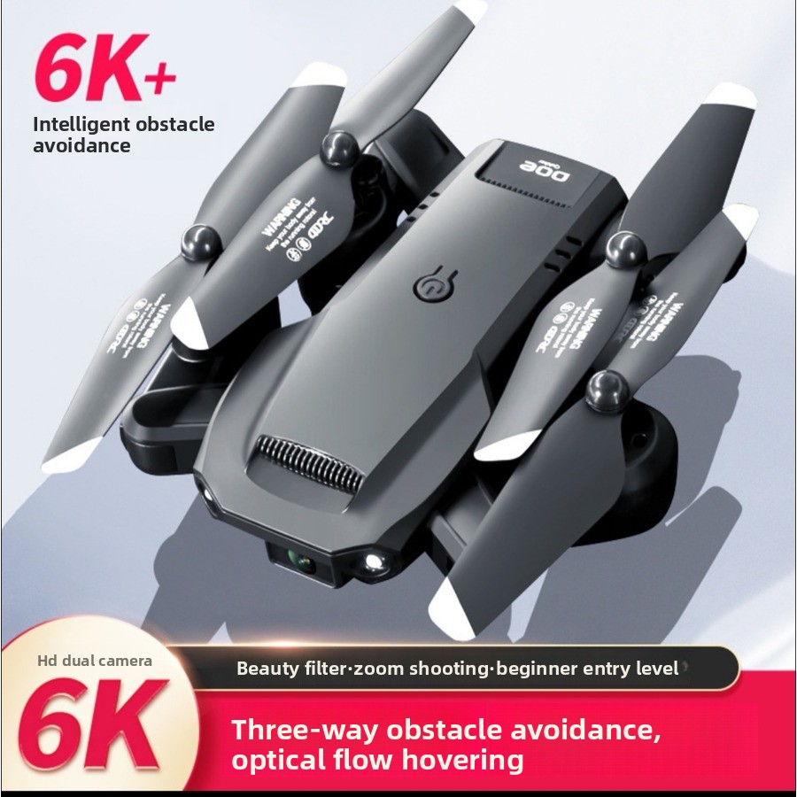 Novo Drone Mini 4DRC V23 6K Profissional com Câmera Dupla HD Grande Angular, FPV Wi-Fi, Evitação de Obstáculos, Quadricóptero RC, Presente