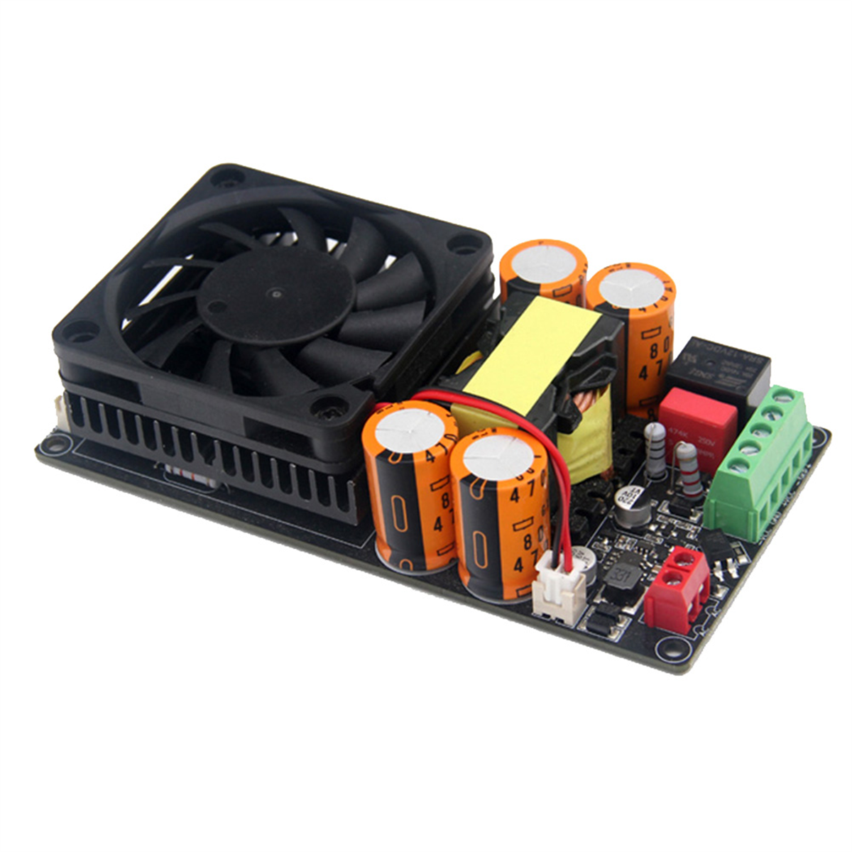 Placa amplificadora de potencia HIFI IRS2092, Subwoofer de escenario, Canal Mono Digital, Clase D, 1000W, con protección de altavoz rela-a