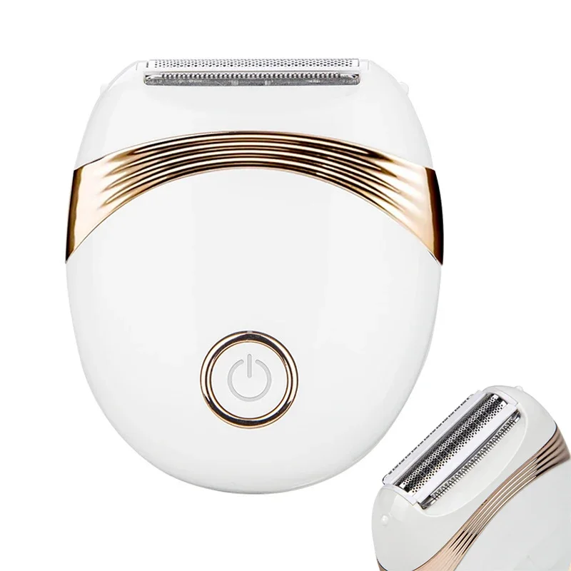 2 IN 1 Electric Hair Removal Epilator For Women Hair Trimmer Shaver Bikini Underarms Arm Leg Private Parts Lady Razor Depilator