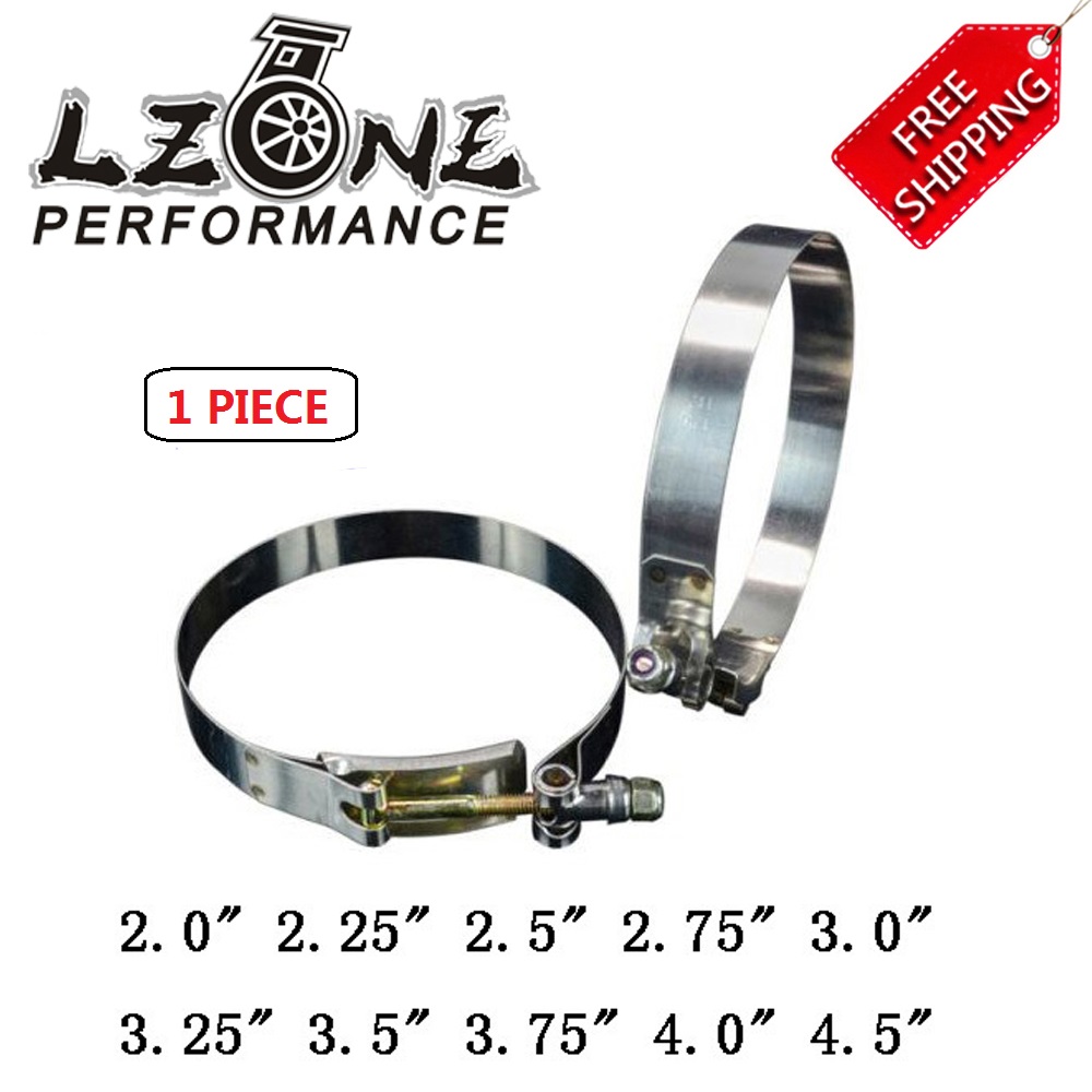 2 "2.25" 2.5 "3" 3.5 "Inci T Bolt Clamp T Hose Pipa Clamp Stainless Steel T-bolt Turbo Silcone Hose Clamp 56-125Mm T Clamp Clip