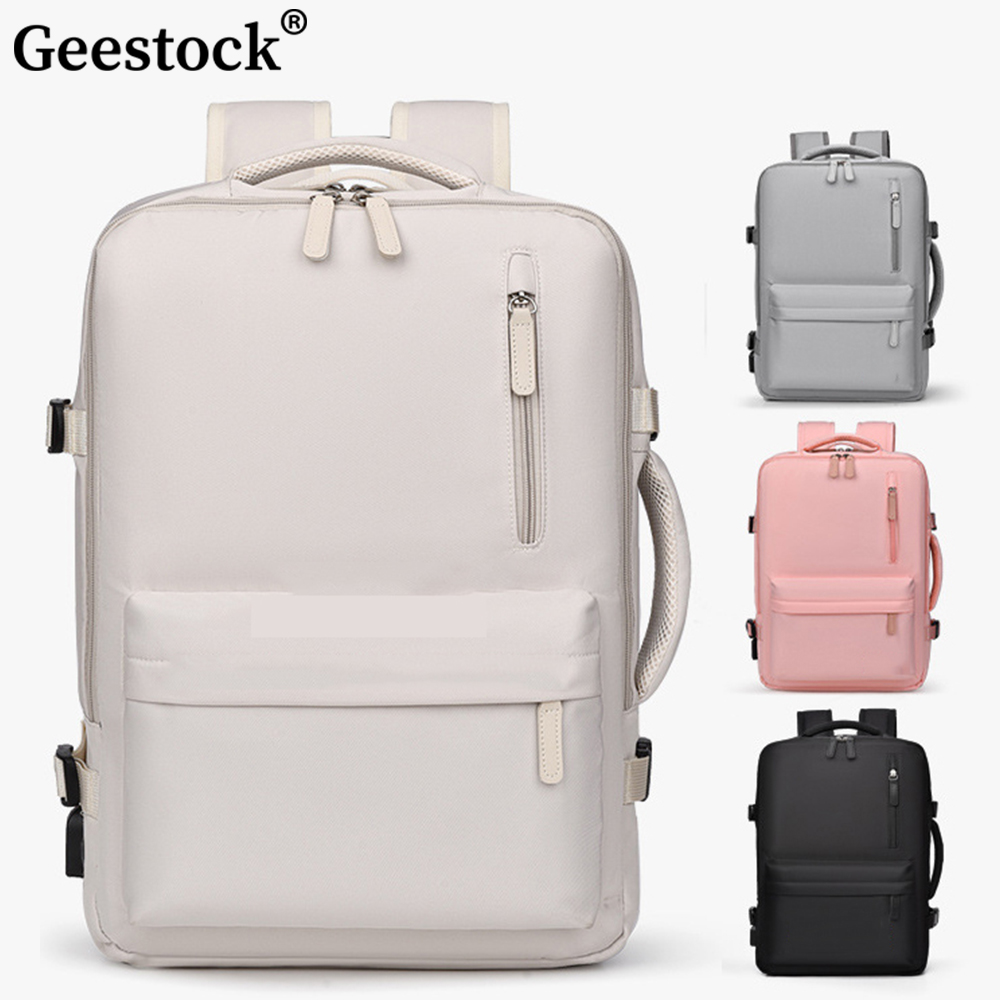 Geestock easyjet backpack 45x36x20 Women's Cabin Travel Backpack Laptop Bag Large Capacity Carry-On Backpack Luggage for Airline
