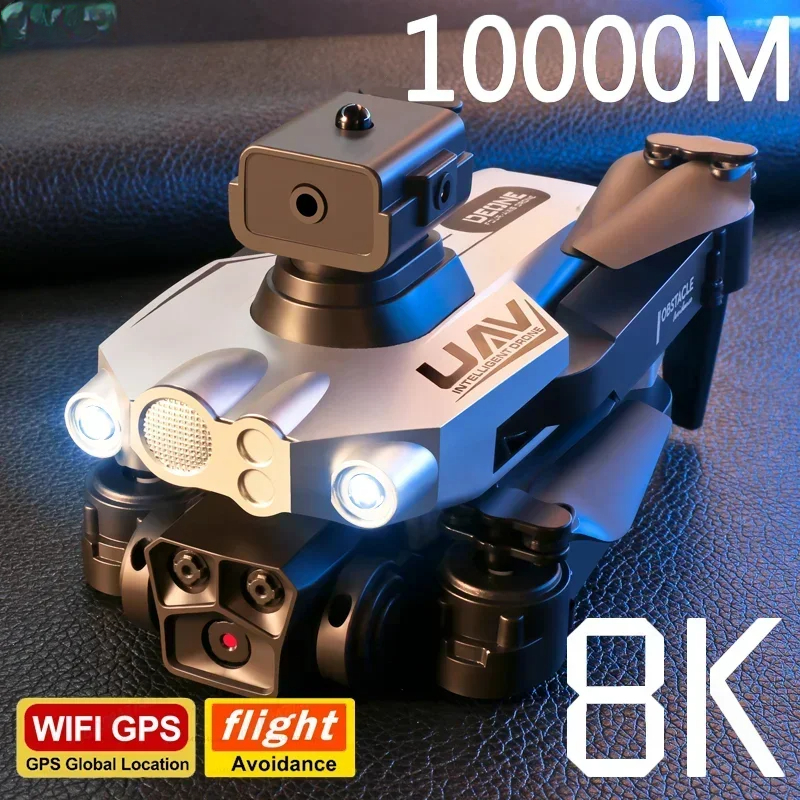 LU200 Drone 8K 5G GPS Profesional HD Fotografía Aérea Triple Cámara WIFI Evitación de Obstáculos Drone 10000M
