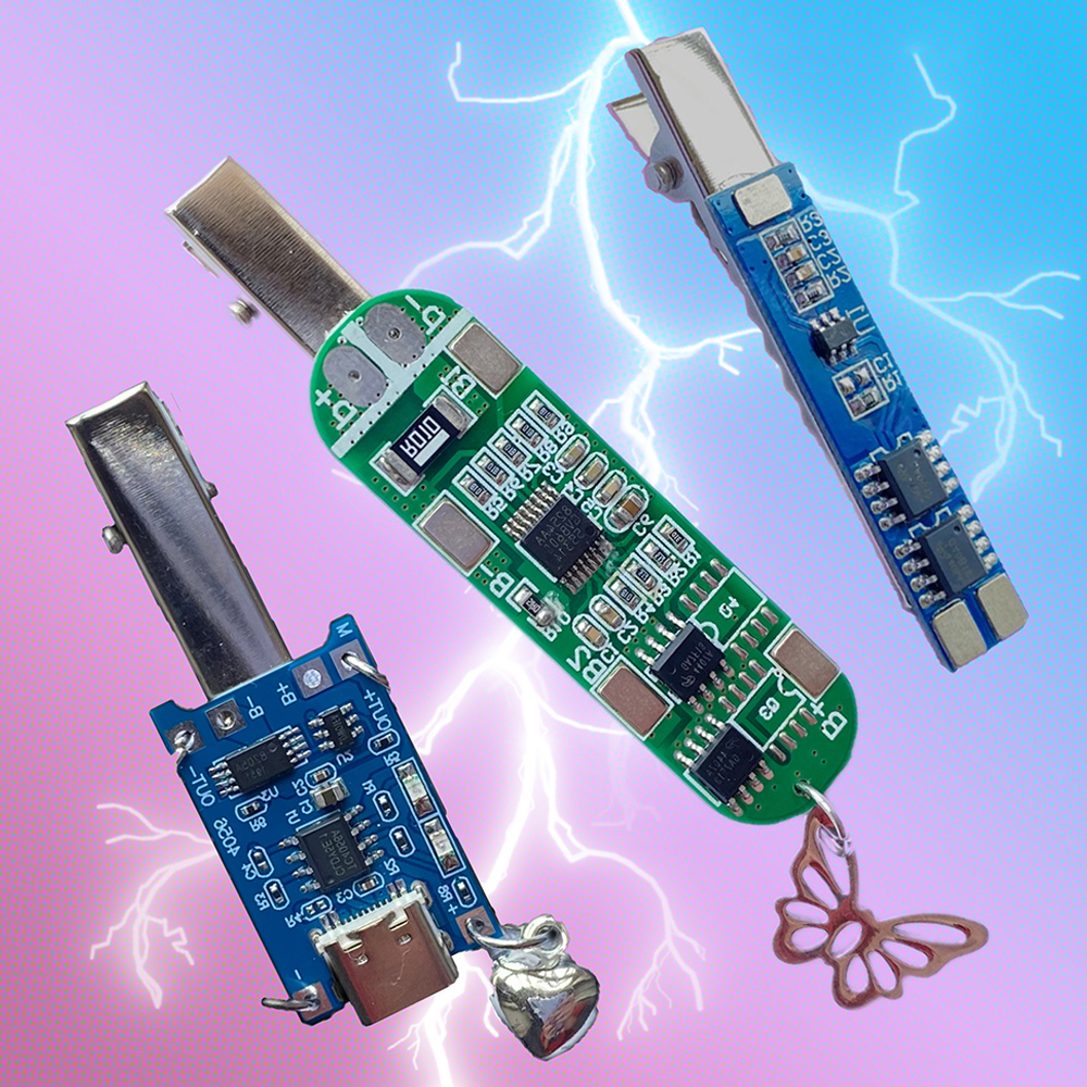 Cyberpunk Y2K Chip Elektronik E-girl Harajuku Rambut Punk Klip Rambut PCB Jepit Rambut untuk Wanita Anak Perempuan Kreatif Pekerjaan Tangan Aksesori Rambut In