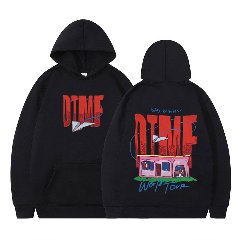 Cantor bad bunny dtmf álbum tour gráfico hoodie das mulheres dos homens moda pulôver inverno harajuku casual de alta qualidade moletom topos
