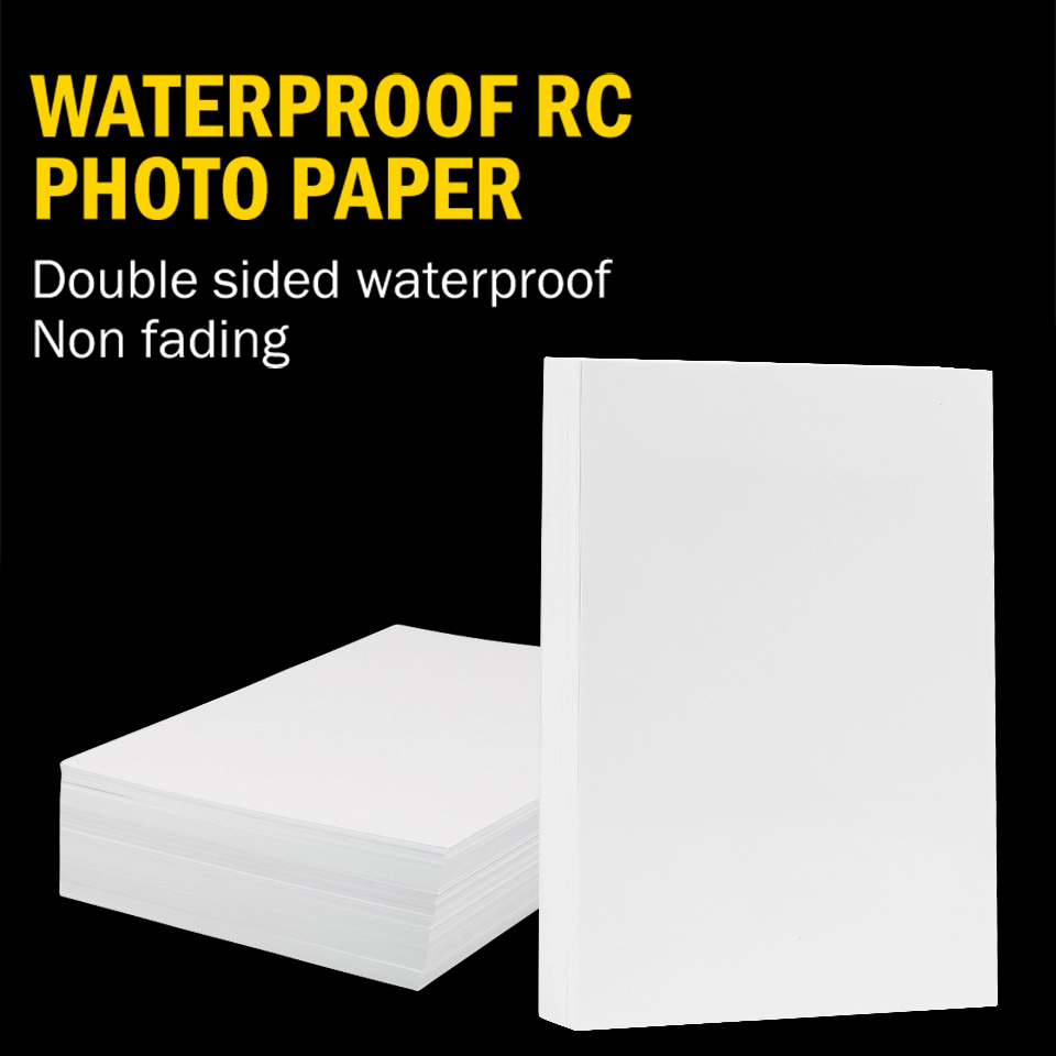 Fniiva-Papier photo étanche brillant A4, papier d'impression, fournitures d'imagerie pour imprimante à jet d'encre, document IL Epson HP, 190g, 20 pièces