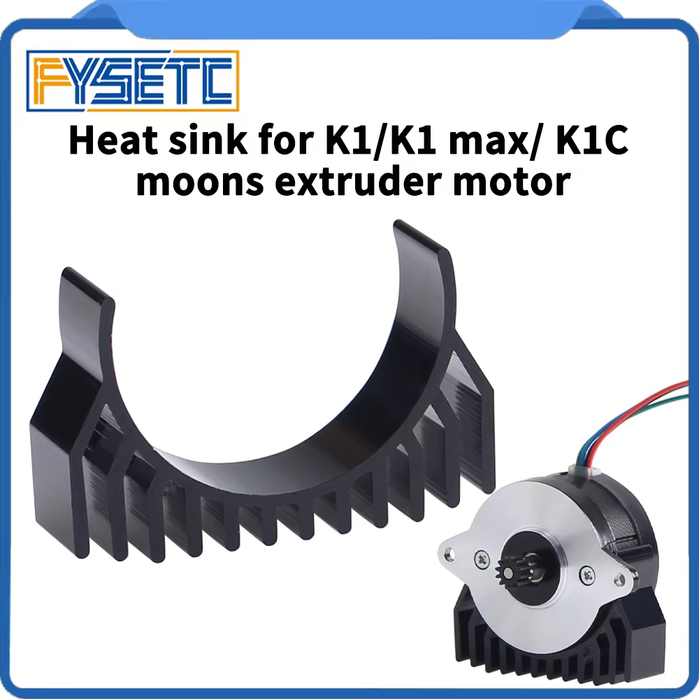 Dissipateur thermique de moteur pour Creality K1 K1max K1C 36, entièrement en métal, dissipation thermique, pièces d'imprimante 3D pour extension K1/K1C/K1 MAX