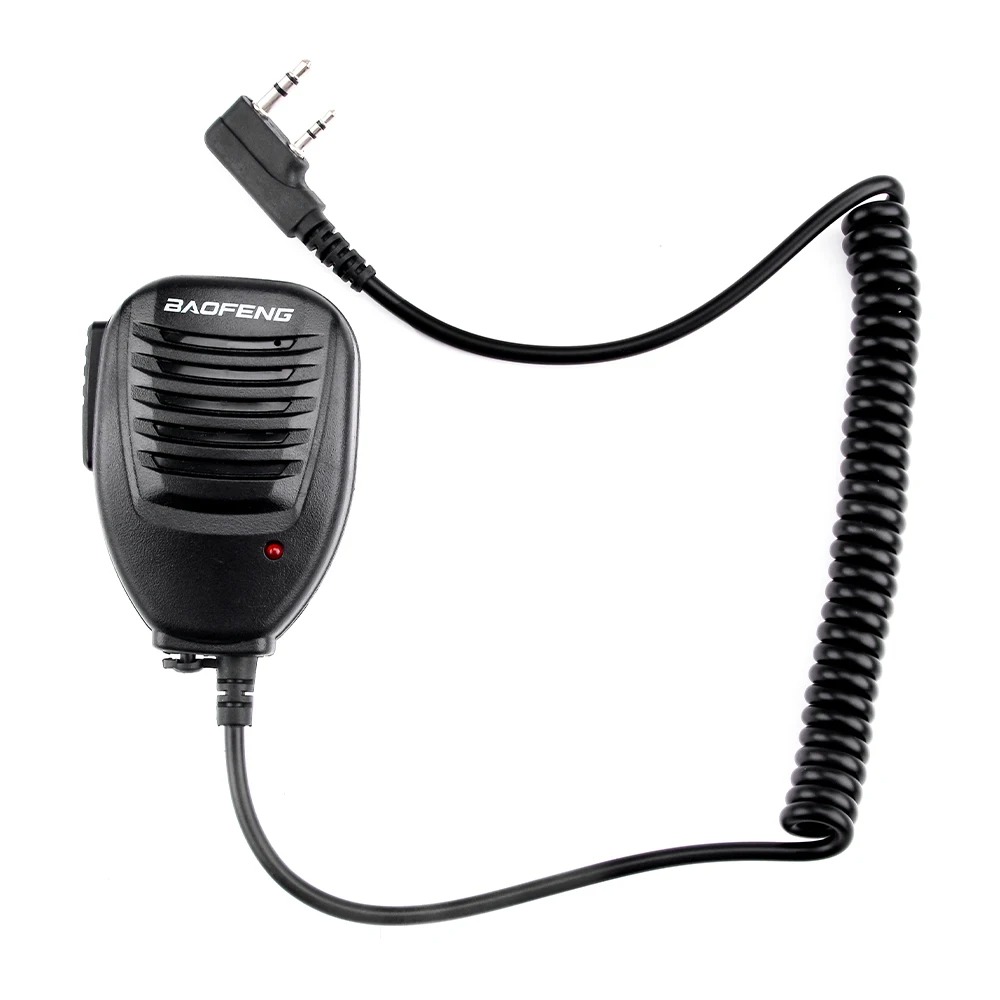 Микрофон-громкоговоритель Baofeng PTT для раций UV-5R, UV-16, UV-13, UV-21, QuanSheng UV-K5(8), UV-K6