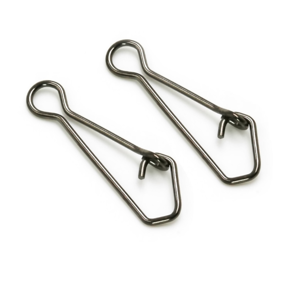 50 stücke Edelstahl Angeln Wirbel Haken Angeln Snaps Locken Stecker Meer Wirbel Roll Tackle Fisch Zubehör