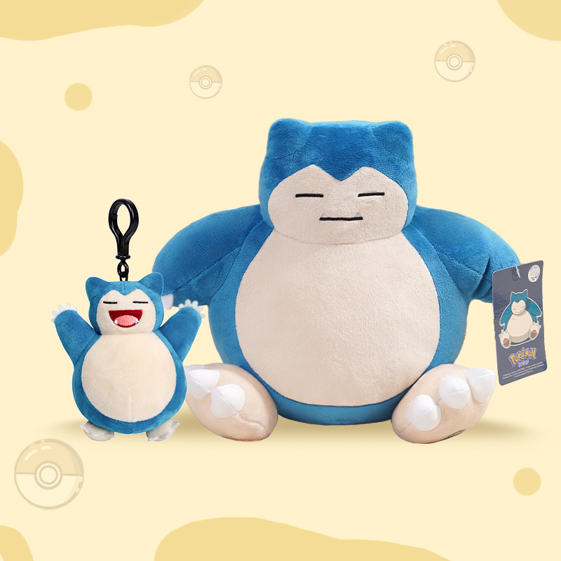 Pokemon Kawaii Snorlax Stofftiere Cartoon & süße Plüsch puppen Anhänger Wurf kissen Geburtstags geschenk für Kinder Freunde Jungen Weihnachten