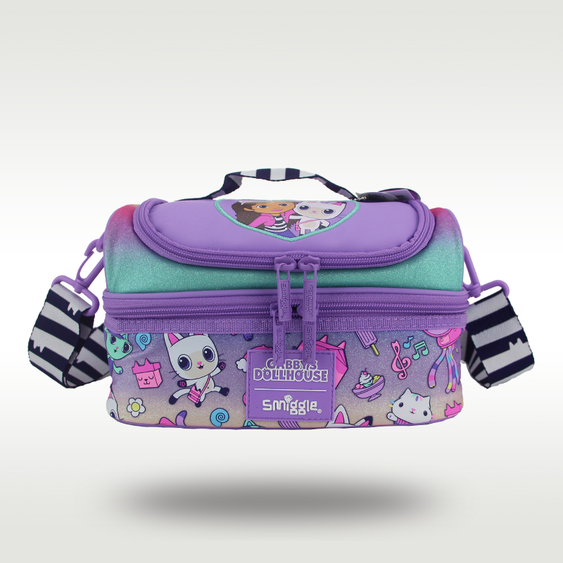 Австралия Smiggle, оригинальная детская сумка для обеда Gabby, сумки через плечо для пикника, сумка для обеда с фруктами для девочек, 9 дюймов
