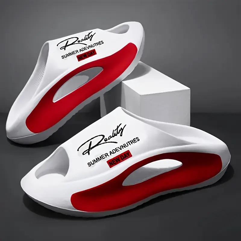 Unisex-Freizeit-Hausschuhe für vier Jahreszeiten, Sandalen für Damen, bequeme Hausschuhe, atmungsaktive Slip-On-Schuhe für Damen und Herren