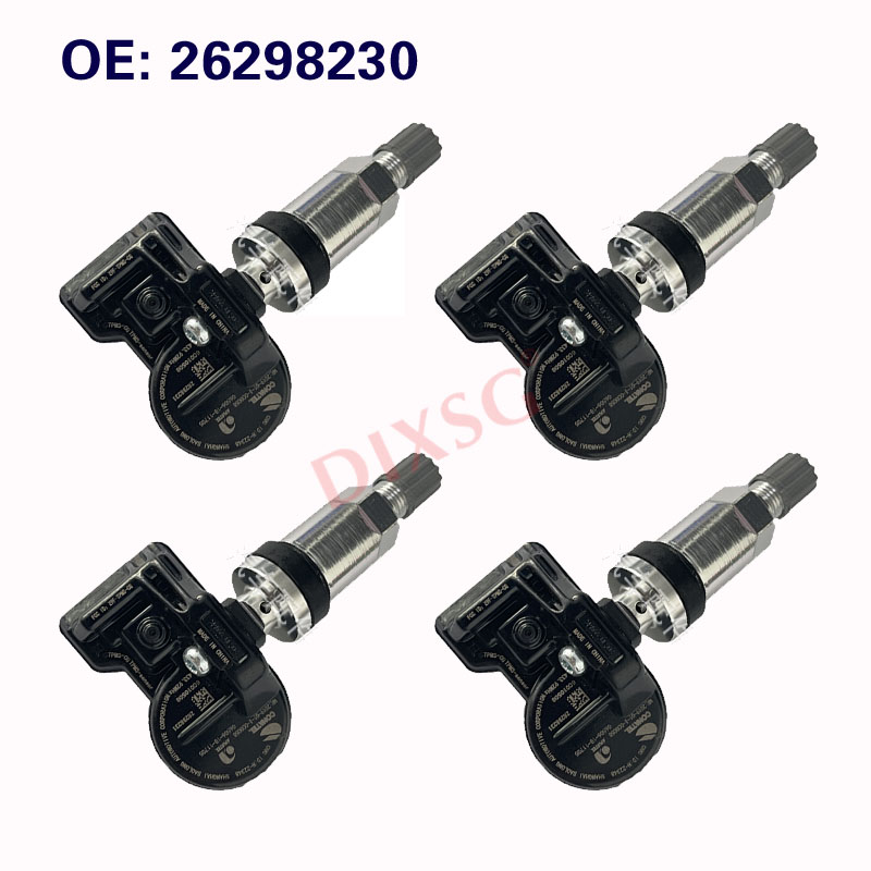 4 шт. датчик TPMS 26298230 Датчик давления в шинах для Buick Chevrolet Cadillac, система мониторинга датчика давления в шинах