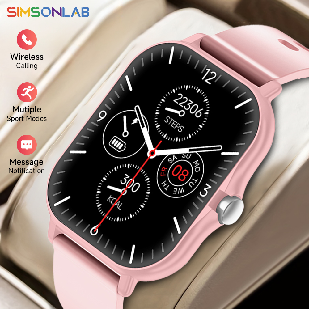 2025 ใหม่สมาร์ทนาฬิกาโทรศัพท์ Android 2.01 "หน้าจอสีFull Touch Custom Dialบลูทูธไร้สายSmartwatchผู้ชายผู้หญิงของขวัญ