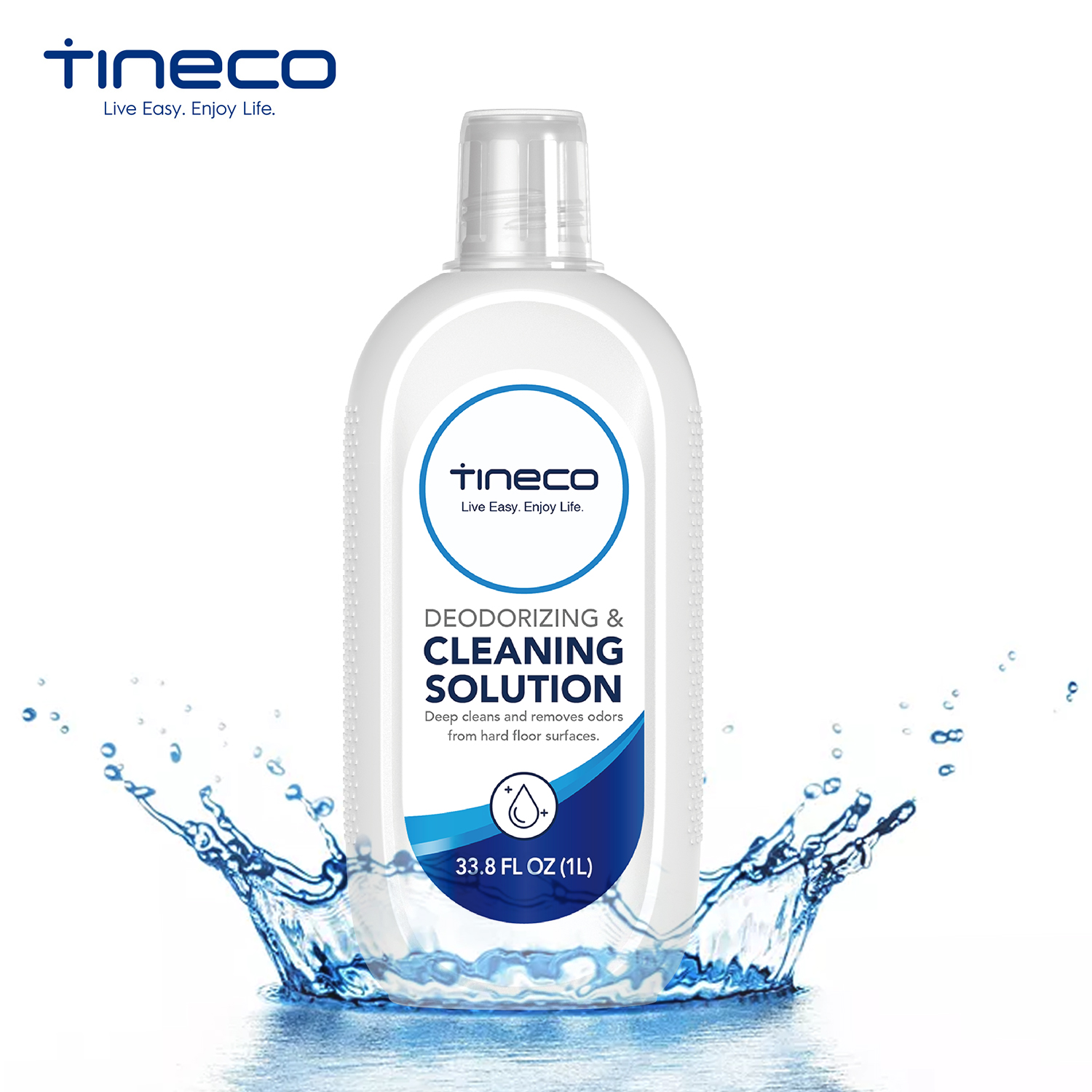 Solução de limpeza de piso multi-superfície Tineco para FLOOR ONE S3 Series/S5 Series/S6 Series/IFLOOR Series Vácuo seco e úmido 1L
