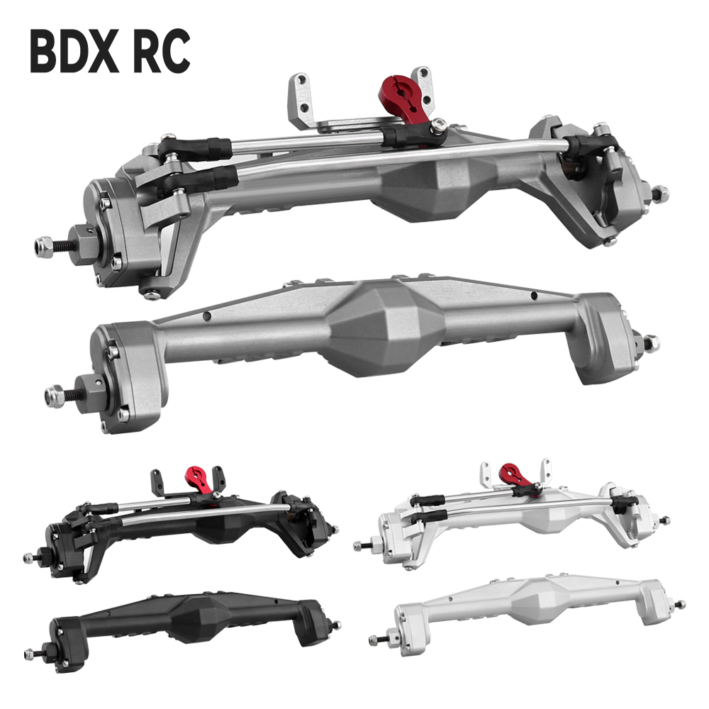 Essieu de portail avant et arrière tout en métal sur chenilles 1/10 RC, pour Axial Capra 1.9 UTB AXI03004 Buggy F9 Wraith 90018 RR10, pièce de mise à niveau