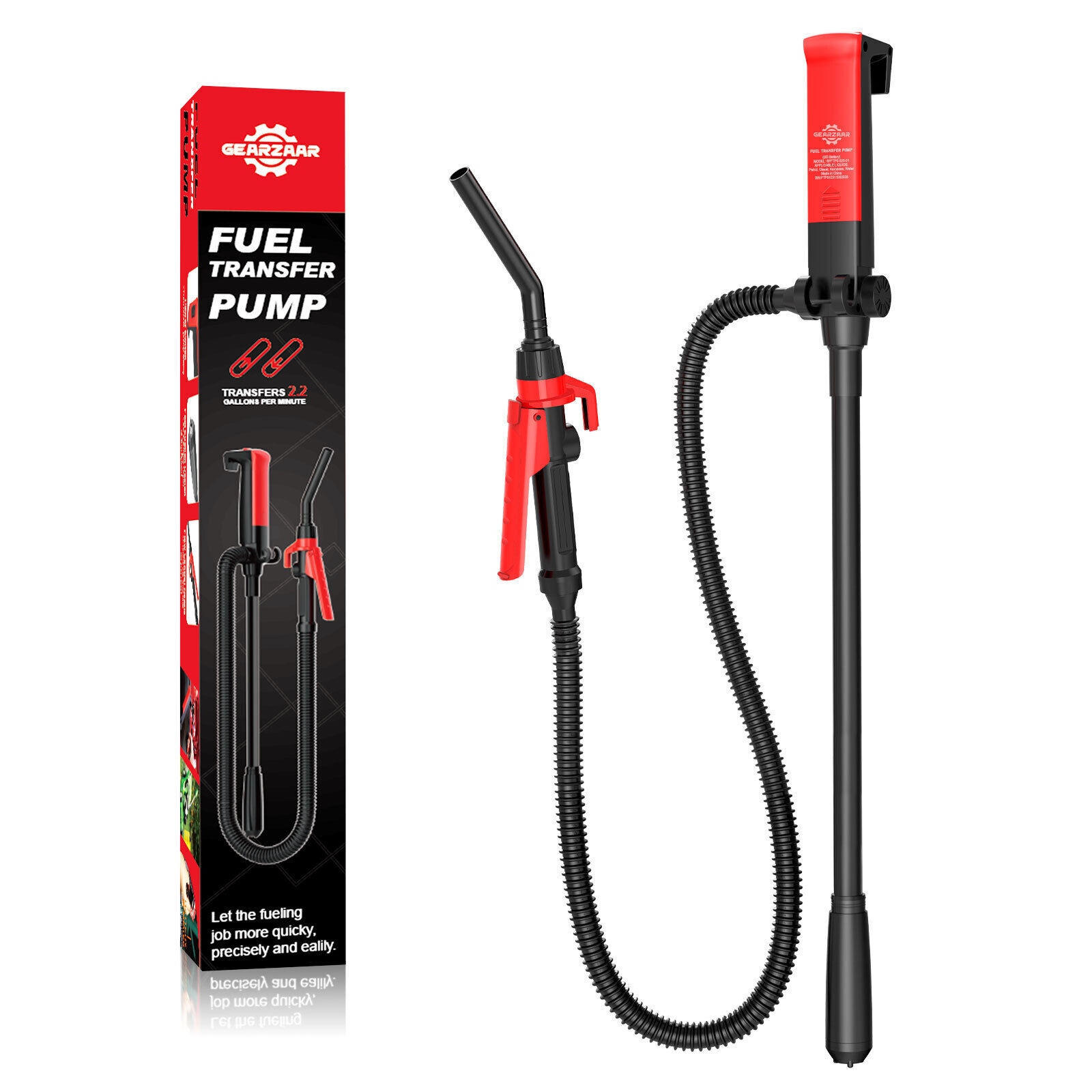 Bomba de sifón eléctrica con batería, 2,6 galones, gasolina, aceite, agua, transferencia de combustible, Reino Unido