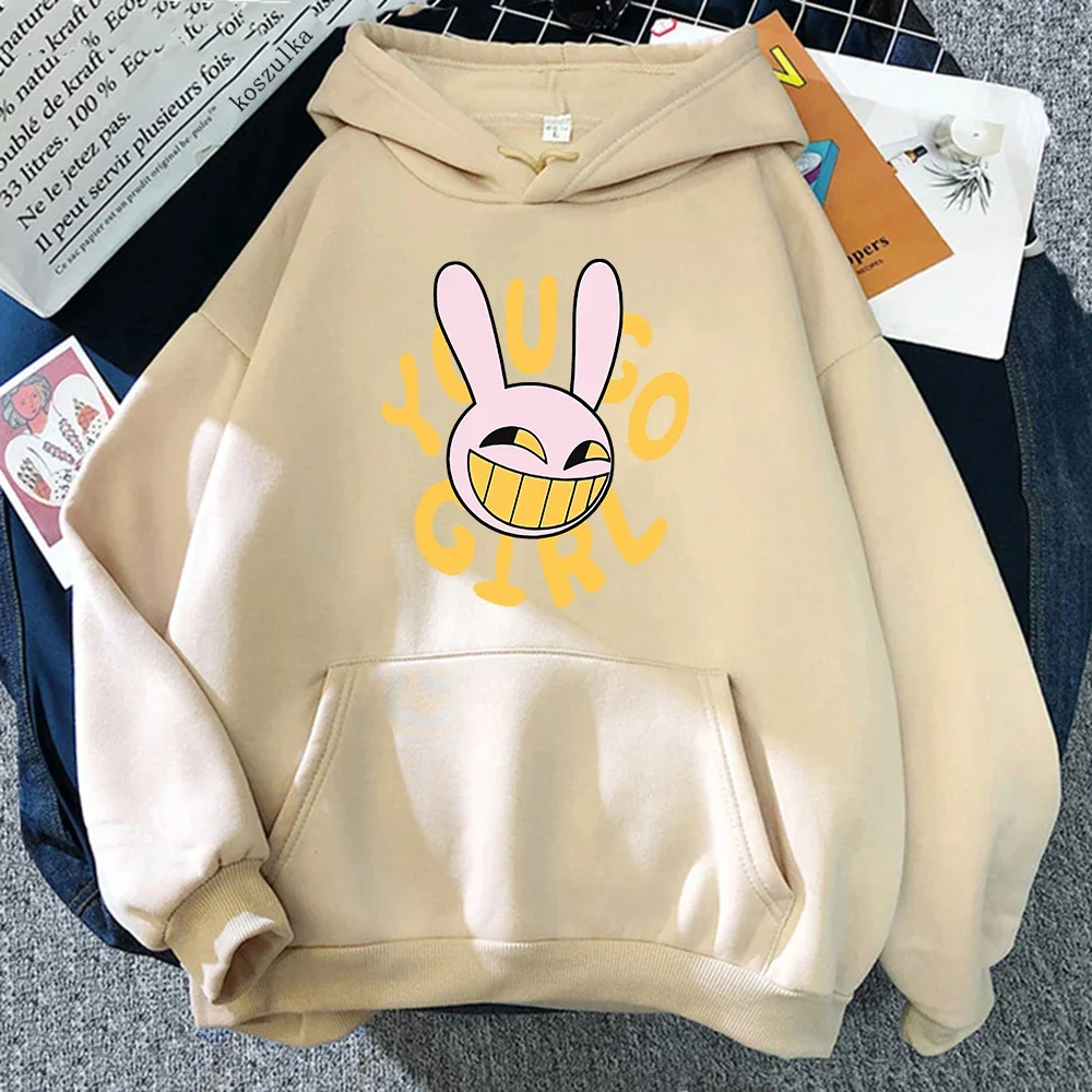 2025 YOU GO GIRL Digital Circus Jax Hoodie Fashion Women Harajuku Funny Cute Rabbit Autumn Winter Hoodie Pullover Sweatshirt