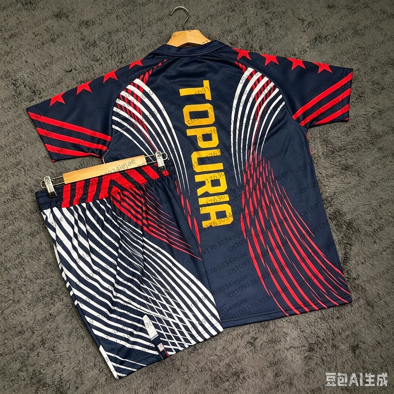 Set Kaos dan Celana Pendek Ilia Topuria untuk MMA, Olahraga, Lari, dan Latihan, Bahan Cepat Kering, Cocok untuk Pria dan Anak, Model Summer Top Boxer Octagonal Cage