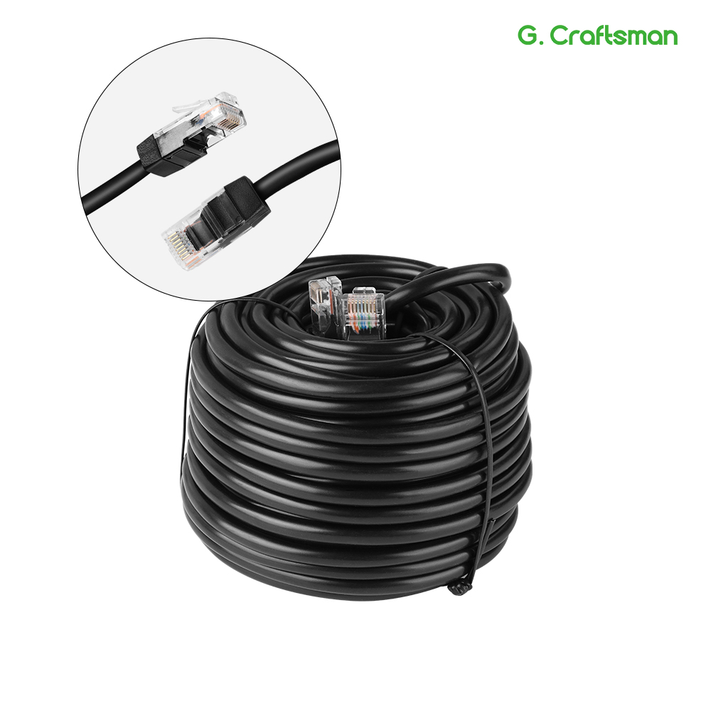 Сетевой кабель G.Craftsman для IP-камеры, Ethernet-кабель RJ45 для системы POE CAT5, 18 м, 30 м, 50 м, LAN