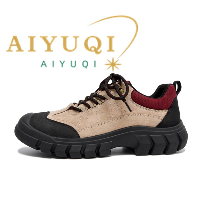 AIYUQI Chaussures de travail d'extérieur pour femmes 2026 Nouvelles chaussures de randonnée d'automne pour femmes Chaussures décontractées antidérapantes rehaussantes pour femmes