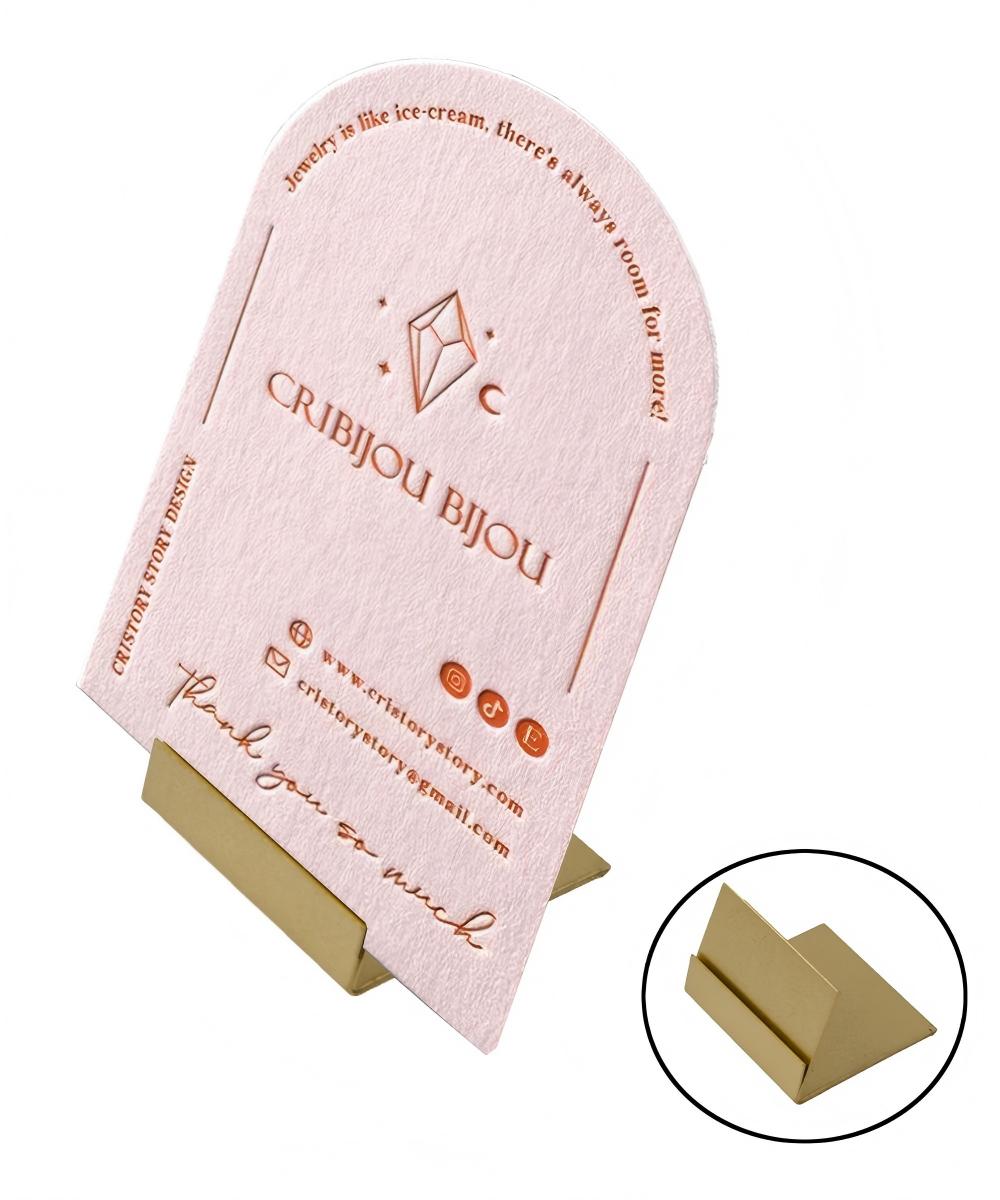 Deco Wedding Table Numbers Stand For Wedding Reception Gold Place Card Holder Base, Copper Menu Holder Dual Picture Holders Clip