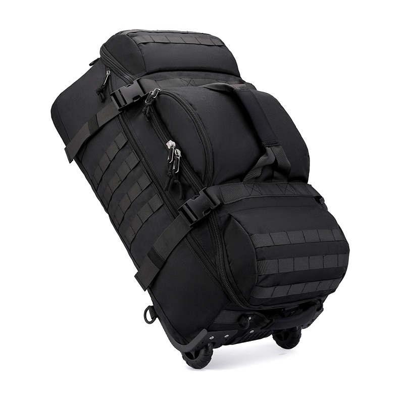 Mala de Ginástica Dobrável com Rodas, Mochila Esportiva Multifuncional para Homens e Mulheres, Bagagem de Mão para Viagem e Treino