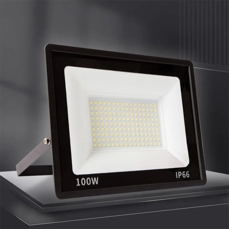 Hohe Helligkeit LED Flutlicht 10W 20W 30W 50W 100W 150W 200W 300W AC220V Kaltweiß Flutlicht Für Garten Straße Außen Licht