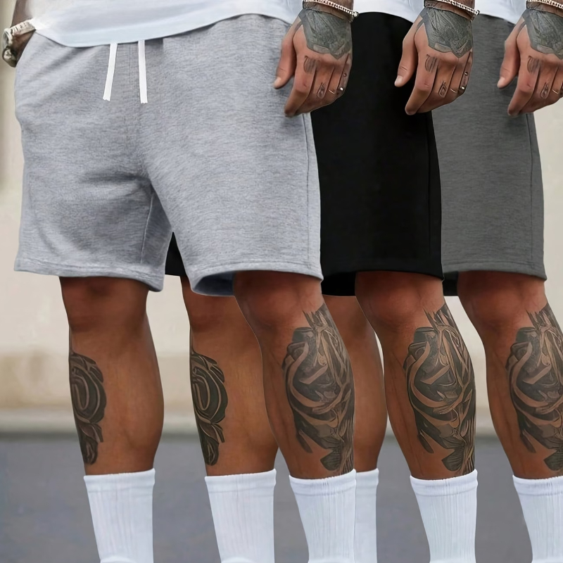 Comfortabele fitness heren zomer casual shorts met trekkoord atletische shorts losse dames katoenen joggingbroek sport jogging strandbroek