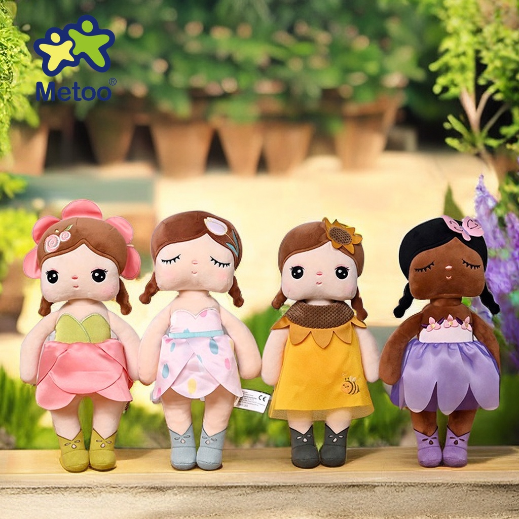 Metoo Doll plushie kawaii Flower Fairy Angela giocattoli di peluche cuscino decorazione del fumetto regalo per bambini amici