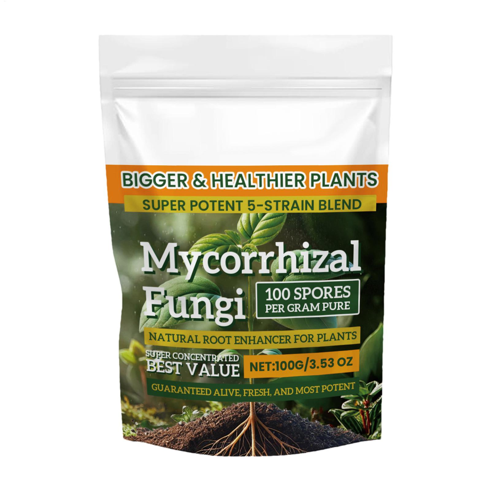 100g Plant Fertilizer Powder Plant Growth Nutrient Fertilizer Safe and Effective Rooting Supplement for Soil Culture Hydroponics