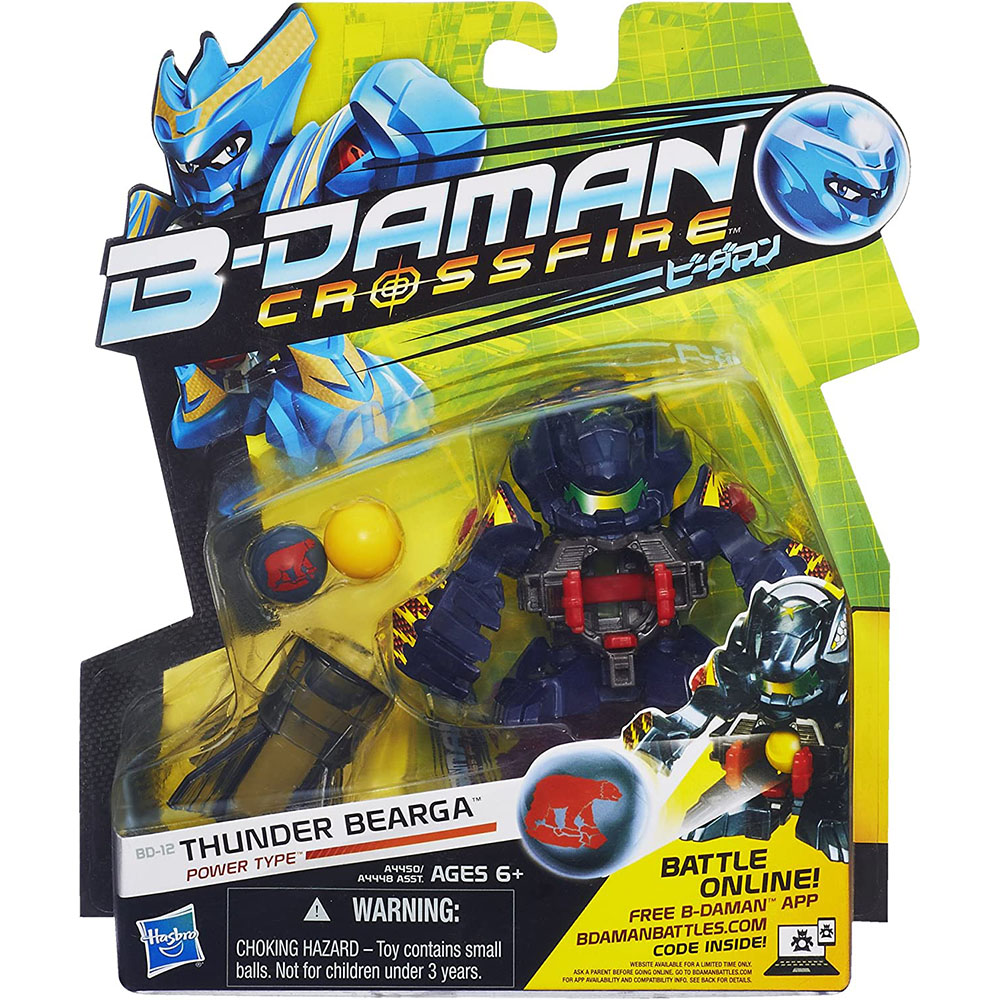 B-Daman CrossFire BD-01 BD-12 Thunder Bearga Robot regali per bambini raccolgono vecchi giocattoli