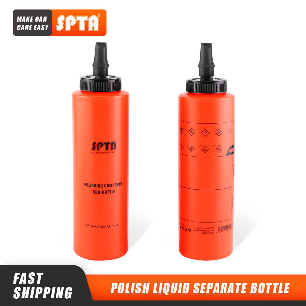 SPTA 1pc 400ml Multi-function Car Waxing Liquid Sub Bottle Remove Car Paint Car Wax Polish Liquid Sub-bottle Car Beauty Tool