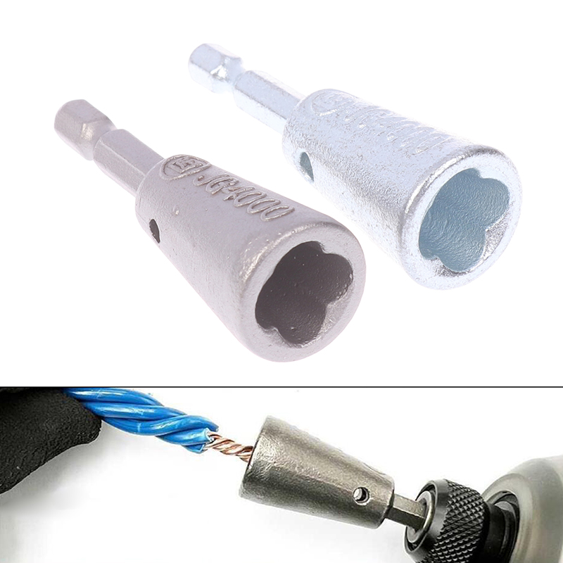 1PC szybko Twister elektryk artefakt dla wiertarka elektryczna kierowców skręcone przewód łączący urządzenia wielofunkcyjne narzędzia skręcanie drutu