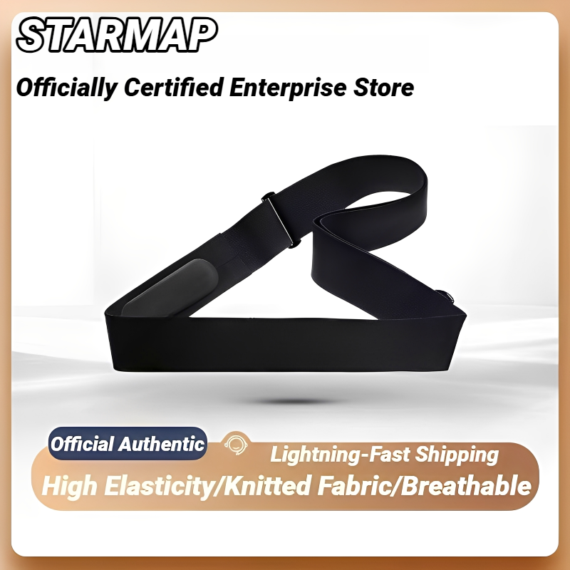 สายรัดเปลี่ยนสำหรับเครื่องวัดอัตราการเต้นของหัวใจ ใช้ได้กับ Polar Coospo Wahoo Tick Garmin Magene สายรัดเซ็นเซอร์แบบยืดหยุ่นสำหรับหน้าอก