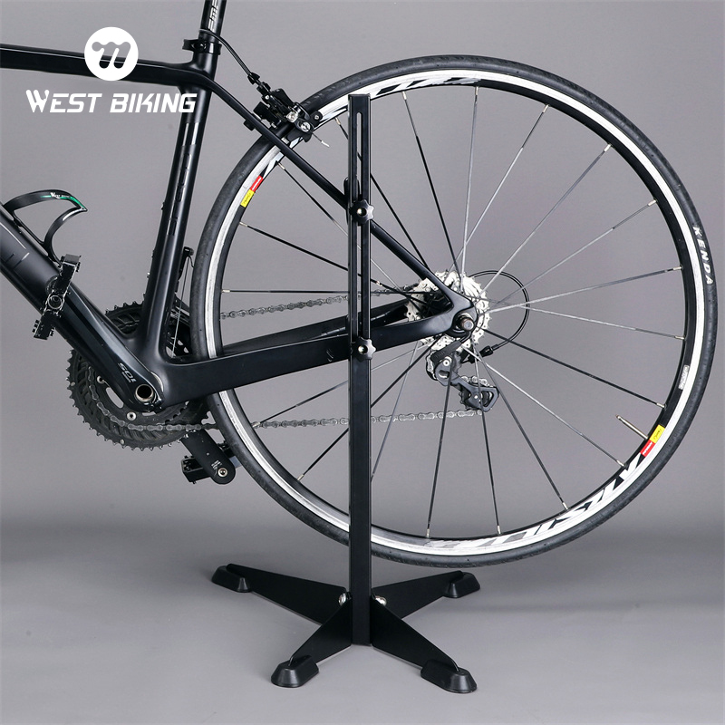 WEST BIKING Bicycle Parking Stand Rack Removable Floor MTB Stand Storage Multipurpose Space-Saving Road Bike Maintenance Support