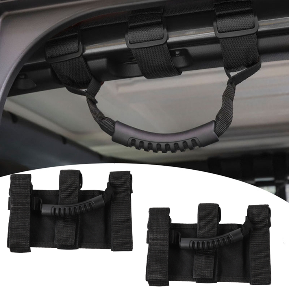 Poignée de toit pour Jeep Wrangler JL 12-18, accoudoir de porte, accessoires décoratifs tout-terrain, poignée de véhicule tout-terrain