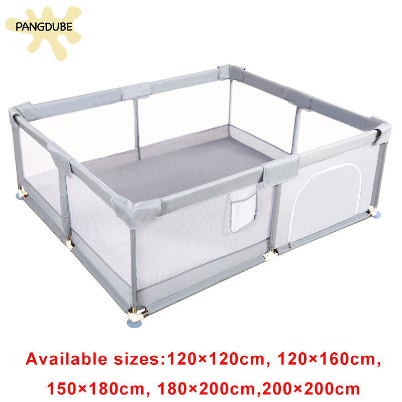 PANGDUBE Opzione 5 misure Box per bambini Parco giochi per bambini con protezione in schiuma Recinzione di sicurezza per bambini Box per bambini con palline per bambini