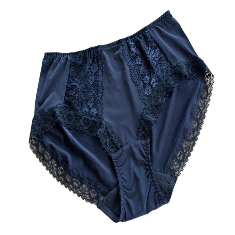 Culotte mi-haute en microcarence pour femme, sous-vêtement féminin, doux, frais, respirant, tissu glacé, slip, nouveau, 217