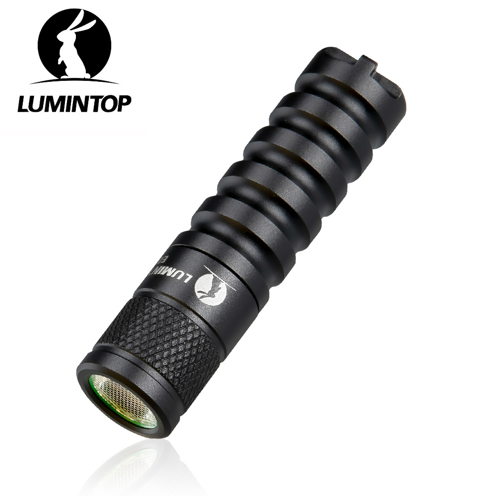 Senter LED Portabel EDC Outlook, Gantungan Kunci, Tahan Air IP68, Pencahayaan Kuat 760 Lumen, Baterai 14500/AA, EDC15