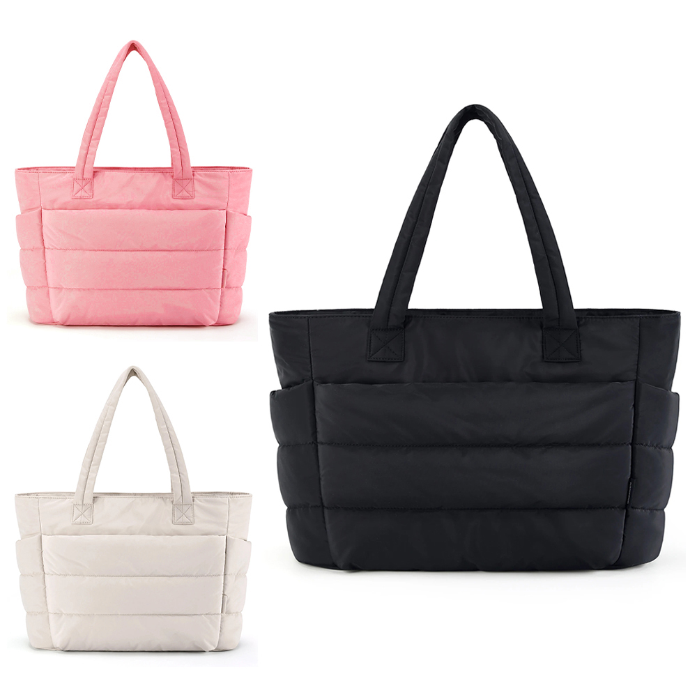 Multifunktionale Damenhandtasche mit großem Fassungsvermögen, leichte und flauschige Tragetasche, geeignet für Reisen, Arbeit, Strand, Fitnessstudio, Geschäft