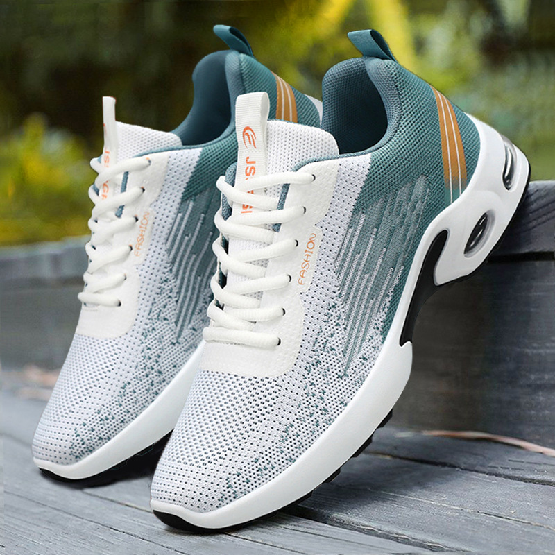 Zapatos deportivos de suela blanda para hombre, zapatillas deportivas de estilo informal, 2024