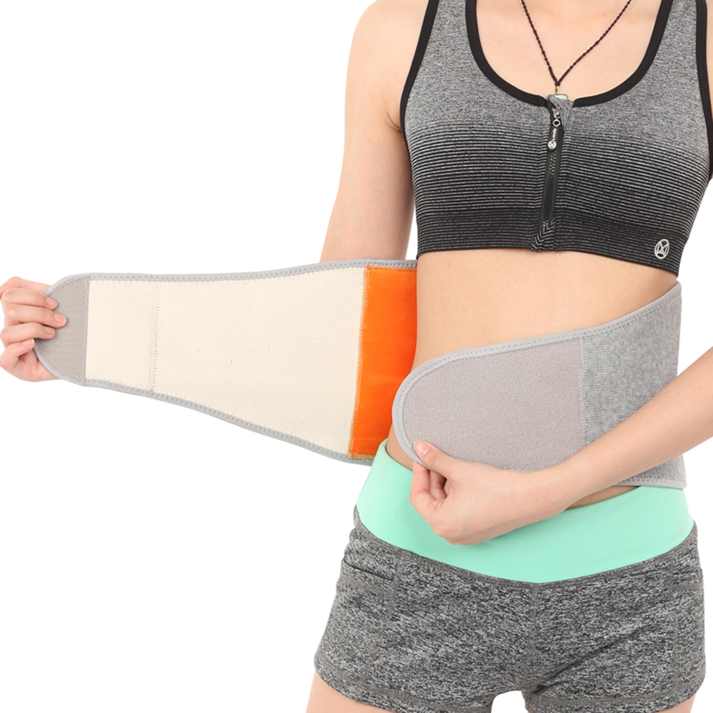Winter Waist Belt Warmer Heating Belt Winter Thicken Thermal Plush Waist Warmer Lumbar Velvet Fleece Waist Abdominal Protectors