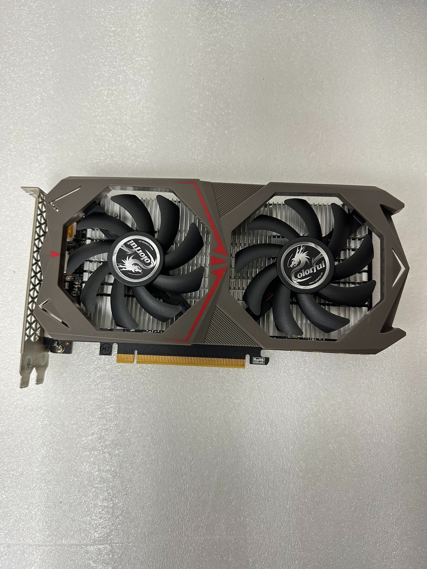 กราฟิกการ์ดแบรนด์ดัง-Netchi GTX1050Ti+4GD5 เวอร์ชันไฟฟ้า การออกแบบพัดลมคู่ ประสิทธิภาพที่มั่นคง (ทดสอบและจัดส่ง)