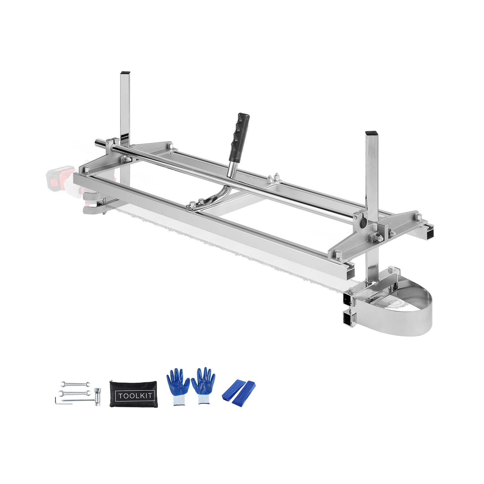 SucceBuy – moulin à chaîne pour planchage, 36 à 48 pouces, barre de guidage, coupe du bois et du bois, scierie Portable, en aluminium et en acier
