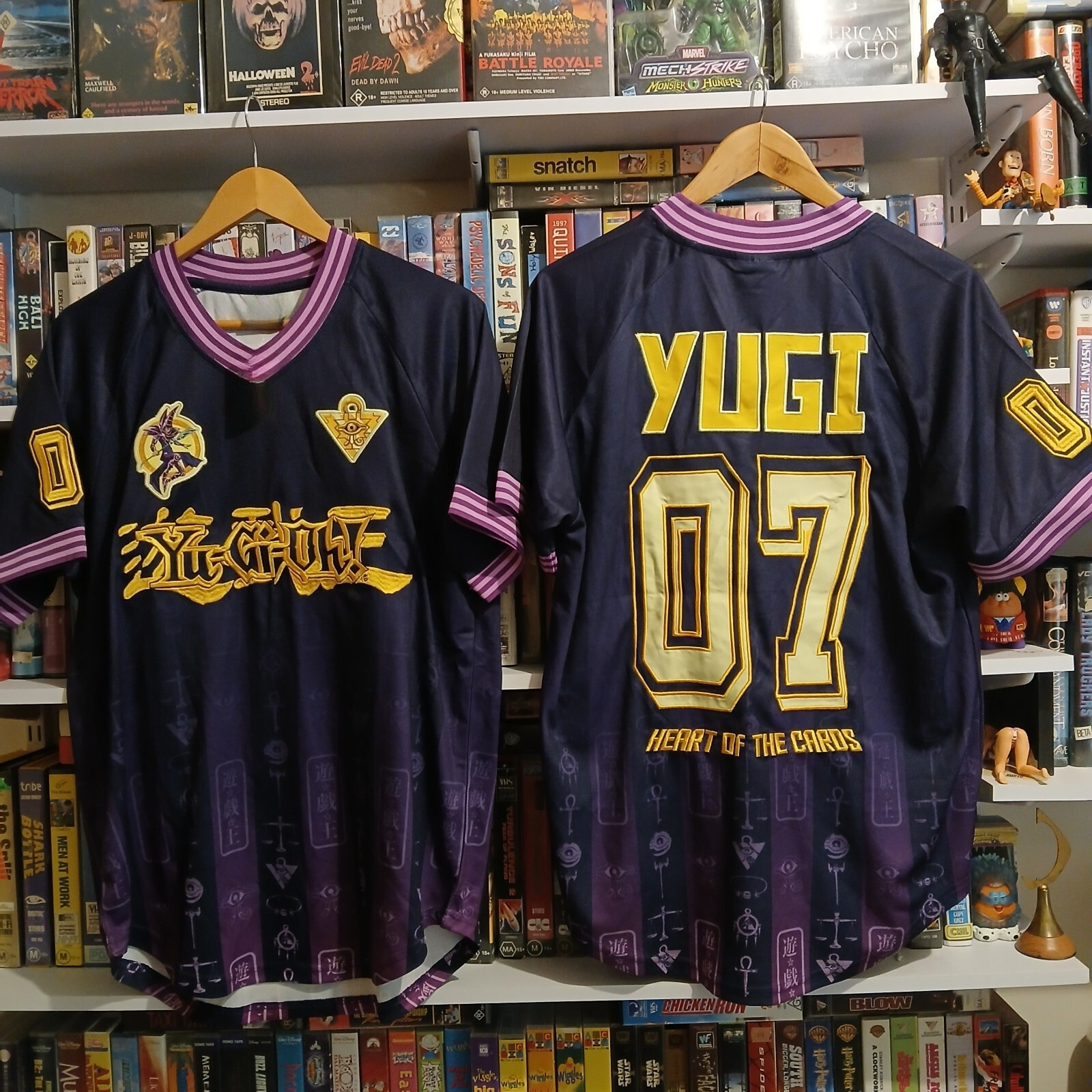 Nowe, oryginalne koszulki Yu-Gi-Oh! w stylu Harajuku Y2K, modne na ulicy, męskie i damskie, koszulki sportowe do piłki nożnej, odzież, topy.