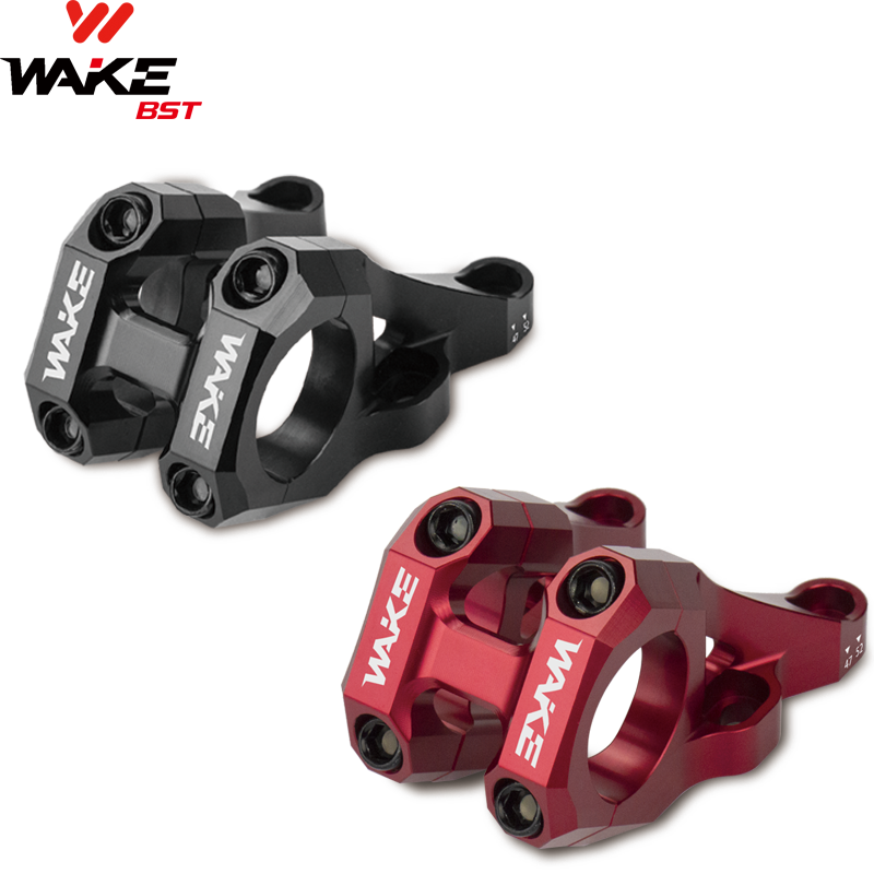 Wake -Potence en alliage d'aluminium CNC pour guidon de vélo de descente, VTT, BMX, cyclisme ultraléger, montage direct, DH, AM, FR, 31.8mm