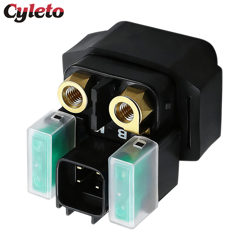 1/2 Relay Solenoid Starter Sepeda Motor untuk Suzuki VL1500 Boulevard VL 1500 Intruder Volusia VL800 VLR1800 VZ 1500 VZ800 Marauder