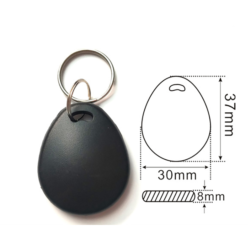 10Pcs/Lot 13.56Mhz M1 S50 UID Changeable Tags IC Keyfob Blank Writable Card Rewriteable Keychain Keyfob ISO14443A