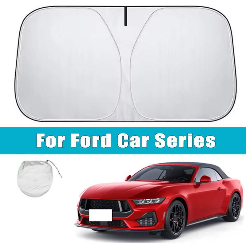 Auto-Windschutzscheiben-Sonnenschutzabdeckung für Ford Focus Fiesta Mustang Escape Explorer Edge F150 Ranger Sonnenschutz