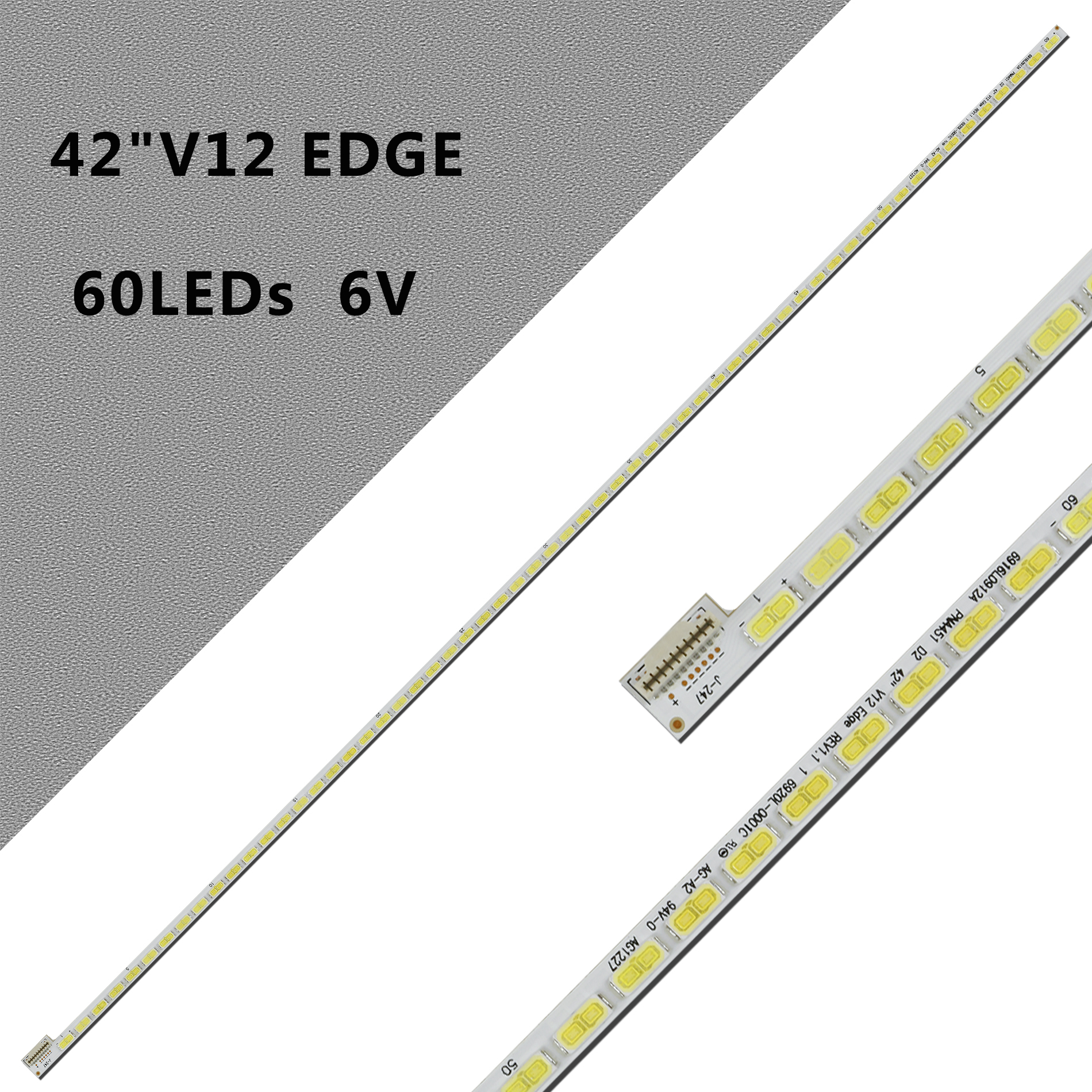 Barras de matriz de LED de TV para Philips 42PFL4307H/12 42PFL4007T/60 42PFL2507T/60 42PFL3507T/60 42PFL3527H/12 42pfl3507h/60 KLV-42HX655